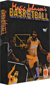 Magic Johnson's Basketball - Box - 3D Image