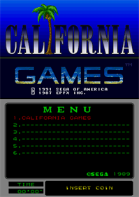 California Games - Screenshot - Game Title Image