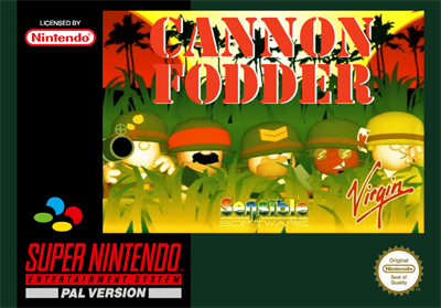 Cannon Fodder: War Has Never Been So Much Fun! - Fanart - Box - Front Image