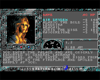 The Dark Queen of Krynn - Screenshot - Gameplay Image
