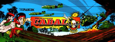Cabal - Arcade - Marquee Image
