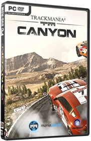 TrackMania² Canyon - Box - 3D Image