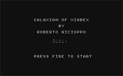 Galaxian of Xiabex - Screenshot - Game Title Image