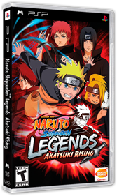 Naruto Shippuden: Legends: Akatsuki Rising - Box - 3D Image
