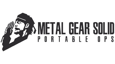 Metal Gear Solid: Portable Ops - Clear Logo Image