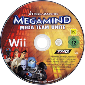 Megamind: Mega Team Unite - Disc Image