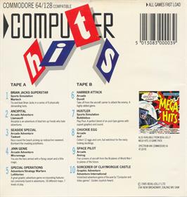 10 Computer Hits - Box - Back Image