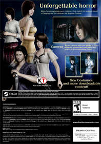 Fatal Frame: Mask of the Lunar Eclipse - Fanart - Box - Back Image