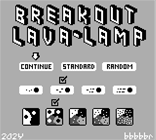 Breakout Lava-Lamp - Screenshot - Game Title Image