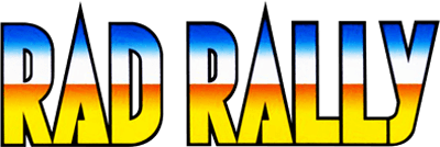 Rad Rally - Clear Logo Image