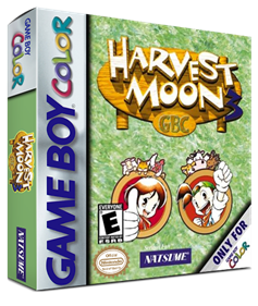 Harvest Moon 3 GBC - Box - 3D Image