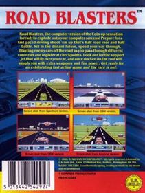 Road Blasters - Box - Back Image