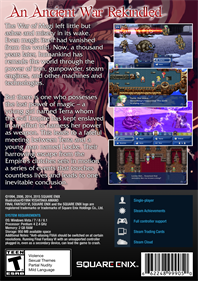 Final Fantasy VI (2015) - Fanart - Box - Back Image
