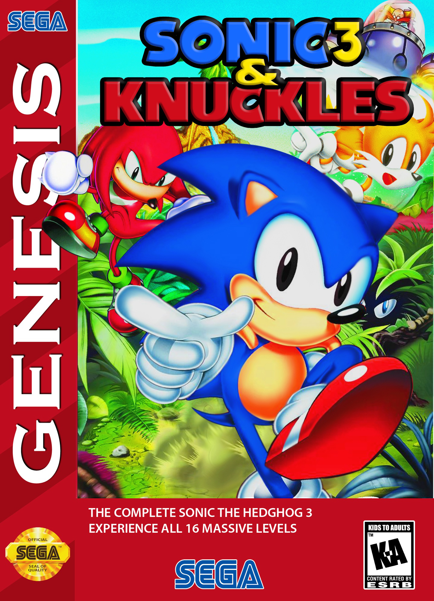 Sonic Knuckles Sonic The Hedgehog 3 Details LaunchBox Games Database