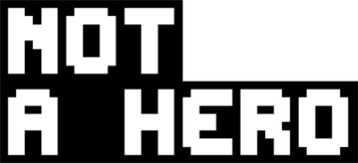 Not A Hero - Clear Logo Image