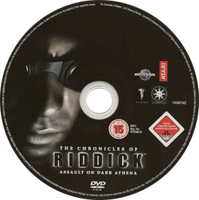 The Chronicles of Riddick: Assault on Dark Athena - Disc Image