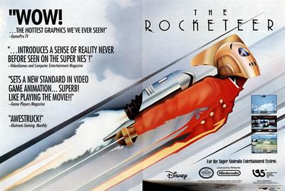 The Rocketeer - Advertisement Flyer - Front Image