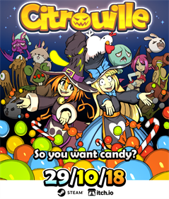 Citrouille: Sweet Witches - Advertisement Flyer - Front Image