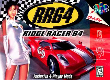 RR64: Ridge Racer 64 - Box - Front Image