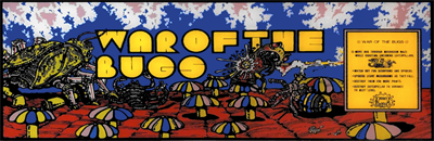 War of the Bugs or Monsterous Manouvers in a Mushroom Maze - Arcade - Marquee Image