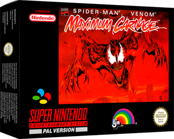 Spider-Man Venom: Maximum Carnage - Box - 3D Image