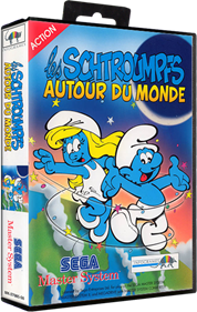 The Smurfs Travel the World - Box - 3D Image