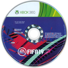 FIFA 19: Legacy Edition - Disc Image
