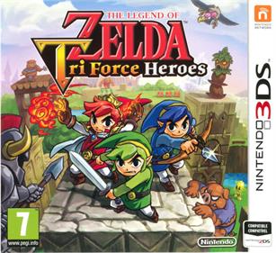 The Legend of Zelda: Tri Force Heroes - Box - Front Image