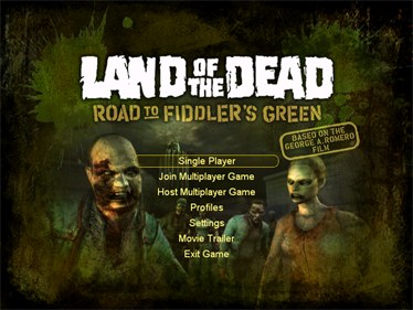 Land of the Dead: Road to Fiddler's Green - Screenshot - Game Select Image