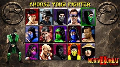 Mortal Kombat II Remix - Screenshot - Game Select Image