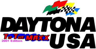 Daytona USA to the MAXX - Clear Logo Image
