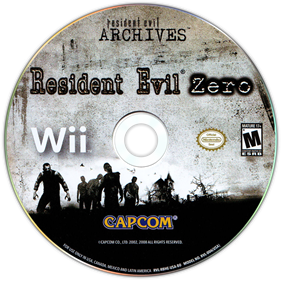 Resident Evil Archives: Resident Evil Zero - Disc Image