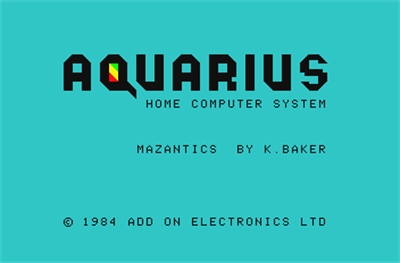 Mazantics - Screenshot - Game Title Image
