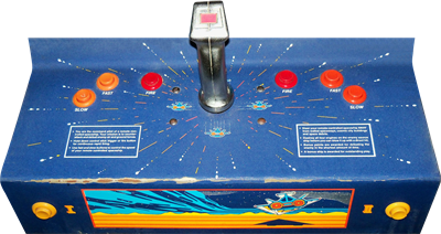 Buck Rogers: Planet of Zoom - Arcade - Control Panel Image