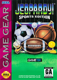 Jeopardy! Sports Edition - Box - Front Image