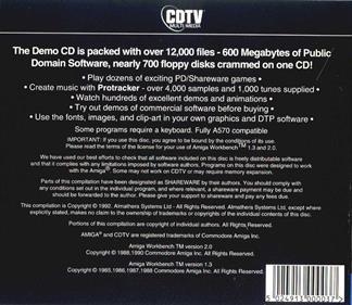 The Demo Collection for Amiga CDTV - Box - Back Image