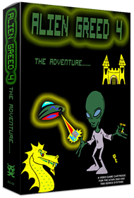 Alien Greed 4 - Box - 3D Image