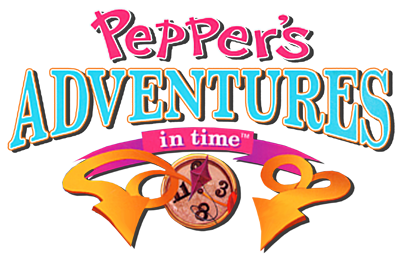 Pepper's Adventures in Time - Clear Logo Image