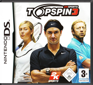 Top Spin 3 - Box - Front - Reconstructed Image