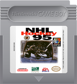 NHL Hockey 95 - Fanart - Cart - Front