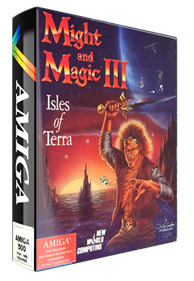 Might and Magic III: Isles of Terra - Box - 3D Image