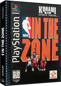 NBA In the Zone - Box - 3D Image