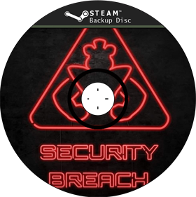 Five Nights At Freddy's: Security Breach - Fanart - Disc Image