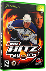 NHL Hitz 2003 - Box - 3D Image