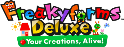 Freakyforms Deluxe: Your Creations, Alive! - Clear Logo Image