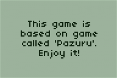 Pazuru - Screenshot - Game Title Image