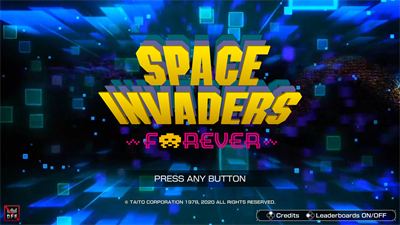 Space Invaders Forever - Screenshot - Game Title Image