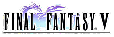 Final Fantasy V - Clear Logo
