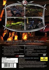 Mortal Kombat: Deadly Alliance - Box - Back Image