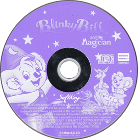 Blinky Bill and the Magician - Disc Image